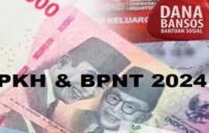Ilustrasi bantuan sosial tunai PKH dan BPNT bulan April 2024